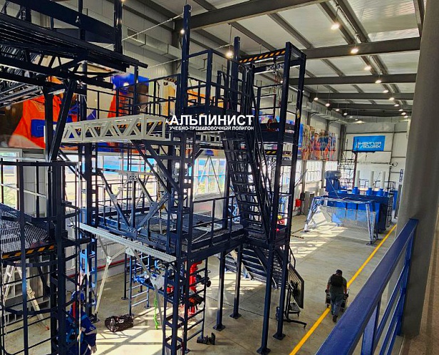 г. Ноябрьск. АО «Газпромнефть-ННГ» запускает уникальный учебно-тренировочный полигон «Альпинист 23-0-01»