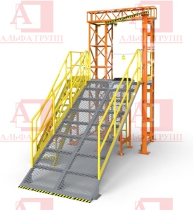 Учебно-тренировочный полигон Альпинист-03-01-1 от АЛЬФА ГРУПП для практических занятий на высоте и в замкнутом пространстве с применением средств индивидуальной защиты и стационарных анкерных систем.   Учебно-тренировочный полигон Альпинист-03-01-1 от АЛЬФА ГРУПП для практических занятий на высоте и в замкнутом пространстве с применением средств индивидуальной защиты и стационарных анкерных систем.