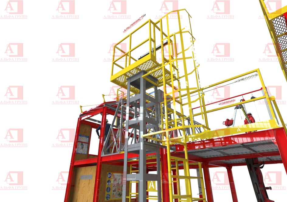 Учебно-тренировочный полигон Альпинист-09 (тренажерный комплекс)