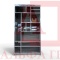 Шкаф СИЗ "Альфа-12" (расцветка "СТАНДАРТ", цвет: cерый) из стали с полимерным покрытием для энергоустановок.