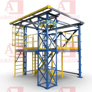 Учебно-тренировочные полигоны (комплексы) / 1 Серия УТП "АЛЬПИНИСТ" (БАЗОВЫЕ) Альпинист-01-03-6