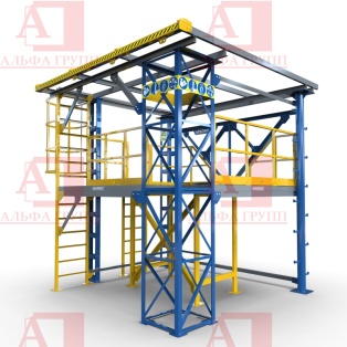 Учебно-тренировочные полигоны (комплексы) / 1 Серия УТП "АЛЬПИНИСТ" (БАЗОВЫЕ) Альпинист-01-03-6