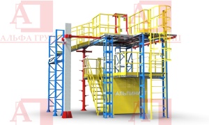 Учебно-тренировочный полигон (комплекс)  Альпинист-03-12. Учебно-тренировочный полигон (комплекс)  Альпинист-03-12.