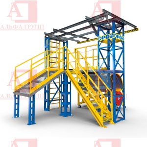 Учебно-тренировочные полигоны (комплексы) / 1 Серия УТП "АЛЬПИНИСТ" (БАЗОВЫЕ) Альпинист-01-03-3