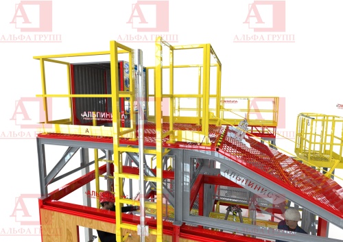 Учебно-тренировочный полигон Альпинист-09 (тренажерный комплекс)